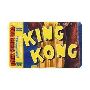  Phone Card $1. Face King Kong & Empire State Building (Middle Card 