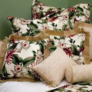  Hanalei Orchids Bedding Collection in Natural Orchids 