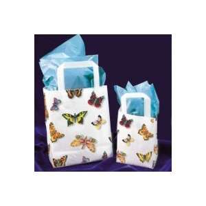  1 Dozen Butterfly Print Gift Bags 5 x 7 Health & Personal 