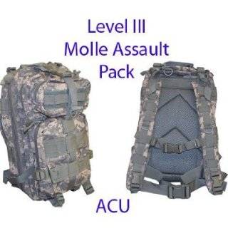 Level III Lv3 Molle Assault Pack Backpack  ACU