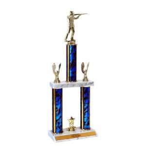  Quick Ship Trap Skeet Shooting Trophies   Two Tier
