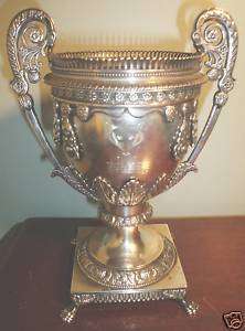 rare sterling silver loving cup trophy Myopia Hunt club  