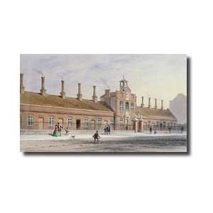   Hills Alms Houses In Rochester Row 1850 Giclee Print