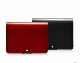 Wine Red Luxury Corium Leather Cover Case for apple ipad 2 2G iPad 3 
