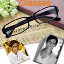 Large Square Clear Lens Frame Wayfarer Glasses Fashion  
