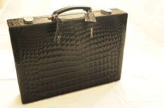 Vintage Faberge Crocodile briefcase  