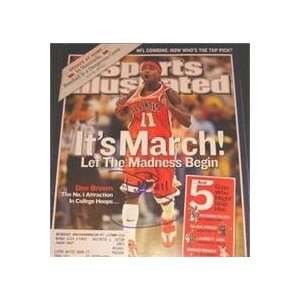  Dee Brown (ILLINOIS) autographed Sports Illustrated 