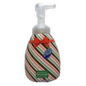 Dial Antibacterial Foaming Hand Wash, Holiday Candy Cane Design, 7.5 