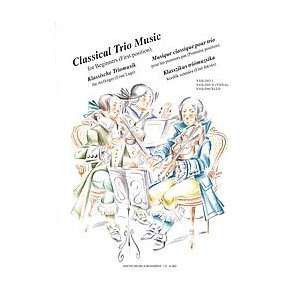  Classical Trio Music for Beginners (First Position) Score 
