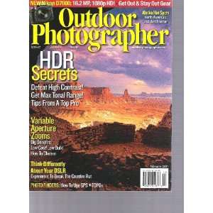  Outdoor Photographer Magazine (HDR Secrets, February 2011 