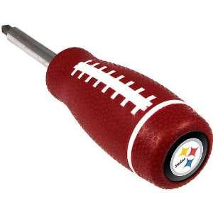 Team Promark Pittsburgh Steelers Pro Grip Screwdriver Size: One Size 