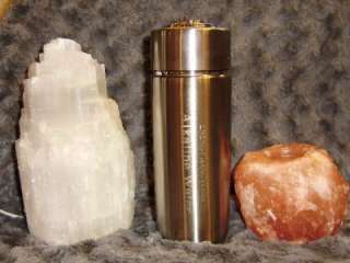 Stainless Steel Silver Alkaline Water Bottle Ionizer Cup Mug Filter 