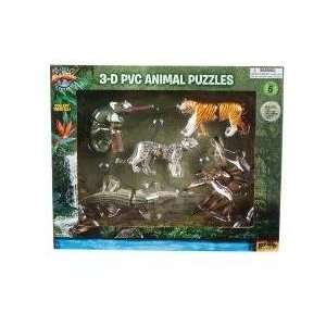  Kids 3D PVC Jungle Puzzle Set 5 pc (4 Sets): Everything 