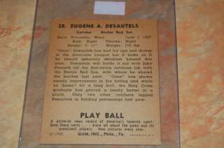 1940 Play Ball Eugene Desautels #28
