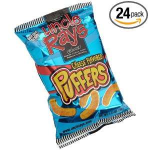 Uncle Rays Cheese Puffers, 1.75 Ounce Bags (Pack of 24)  