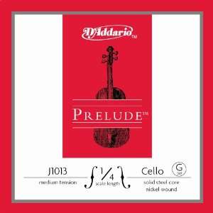  10 Prelude Cello G Single Strings 1/4 Med Tension Musical 