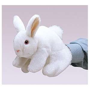  White Bunny Rabbit Puppet [Customize with Fragrances like 
