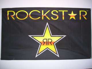 ROCKSTAR SIGN FLAG 3 X 5 BANNER  