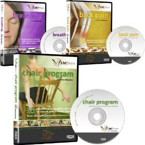  3 DVD Kit   Restorative Exercises   Breathing   Back Pain 