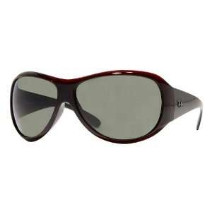 Ray Ban Sunglasses RB 4104 Transparent Dark Red  Sports 