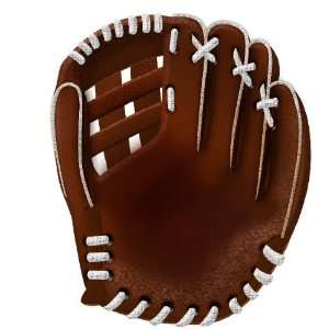  Real Sports 12 Baseball Glove Die Cut Sports 