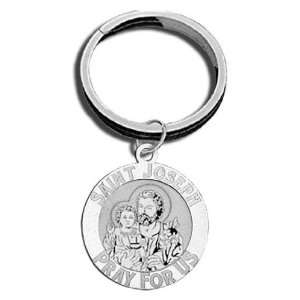  Saint Joseph Religious Engravable Keychain Everything 