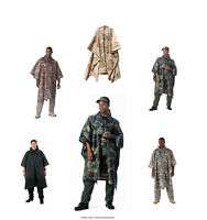 ARMY CAMOUFLAGE PONCHO RIP STOP MATERIAL 56 X 90  