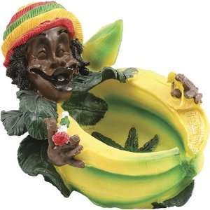 Jamaican Man with Banana & Ashtray BUY ONE GET ONE FREE 