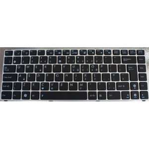 Asus Eee PC 1201NP Silver Frame Black UK Replacement 