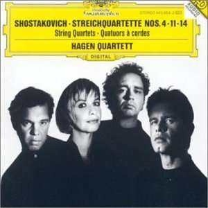 Hagen Quartett Shostakovich String Quartets Nos. 4, 11 & 14 [Import 