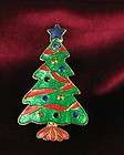 Gerrys Vintage Christmas Tree pin Enamel Book Piece x