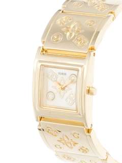 GUESS U11034L1 GOLD DIAL GOLD STEEL BAND WATCH  
