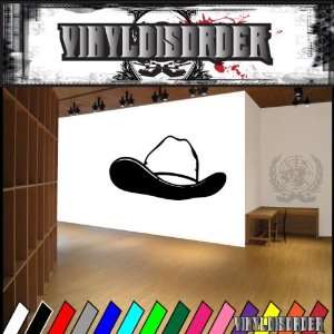  Western Cowboy Hat NS011 Vinyl Decal Wall Art Sticker 