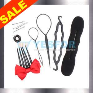 DIY Hair Twist Styling Tool Care Clip Maker Costume  