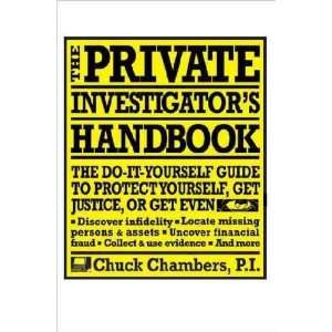  The Private Investigator Handbook Books