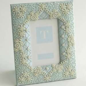 Ivory Bead Picture Frame 