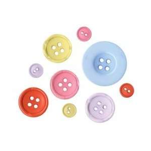  Fancy Pants Little Sprout Buttons Assorted Sizes/Colors 45 