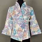chinese style womens floral jacket simple blazer slim c quick