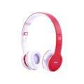   Miikey Red Bluetooth v2.1 4 Channel HD Stereo Collapsible Headphones