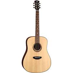 Luna Gypsy Muse Acoustic Guitar with Hardshell Case  