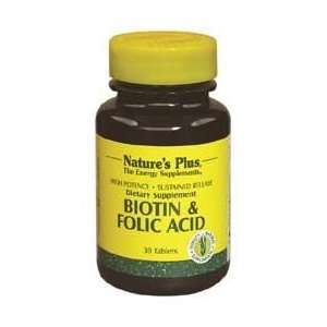  Biotin/Folic Acid Time Release   30   Sustained Release 