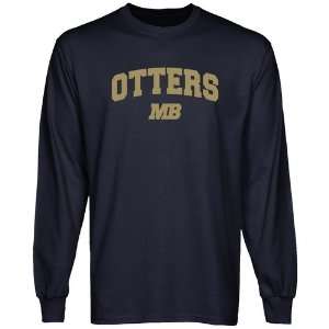  NCAA Cal State Monterey Bay Otters Navy Blue Logo Arch 