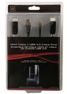 PS3   HDMI Cable & USB Pack   By Sony Computer Entertainment 
