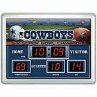 DALLAS COWBOYS NFL Scoreboard Clock 14x19 Digital Clock INDOOR OUTDOOR 