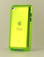 GREEN TPU SOFT GEL SKIN CASE FOR APPLE IPOD TOUCH 4G  