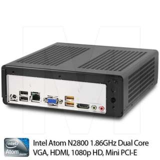 Intel DN2800MT Atom N2800 Marshalltown Low ProfileThin Mini ITX PC w 