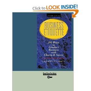  BUSINESS ETIQUETTE (9781427094346): ANN MARIE SABATH 