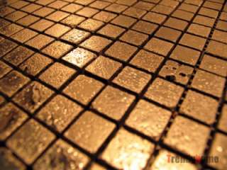   Metallic Silver Ceramic Mosaic Tile Kitchen backsplash wall sink bath