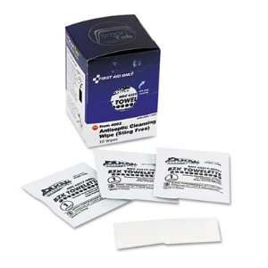  FIRST AID ONLY, INC. Antiseptic Cleansing Wipes FAO4002 