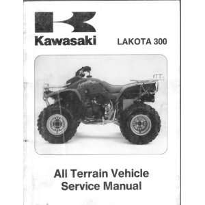 Kawasaki Lakota 300 All Terrain Vehicle Service Manual Unknown 